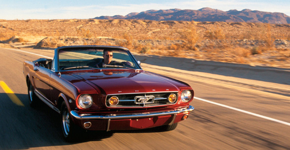 1965 Mustang Convertible, K-code (Hi Performance)