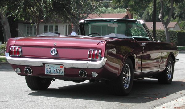 1965 Mustang Convertible K-code (Hi-Performance)