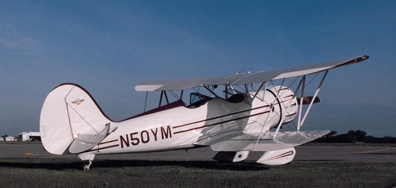 Waco Classic YMF-5 biplane