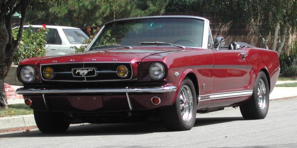 1965 Mustang Convertible K-code (Hi-Performance)